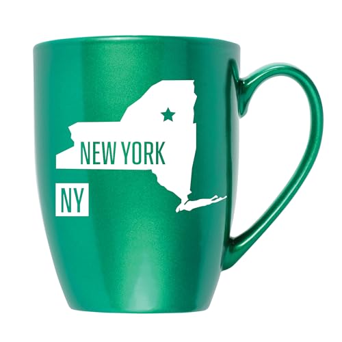 Elanze Designs New York NY State Silhouette Albany Capital