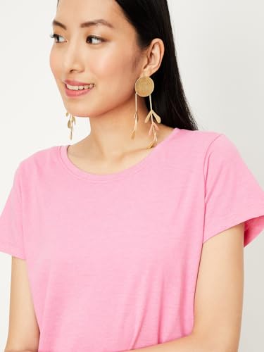 Image of Max Plus Size Women Solid T-Shirt