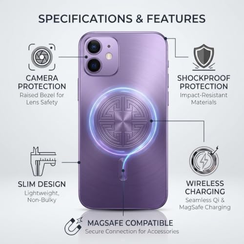 Image of amazon basics Premium Mag-Safe Case for iPhone 11 | Shockproof & Anti-Scratch Cover | Soft Silicone with Wireless Charging | Camera Lens Guard - Light Purple