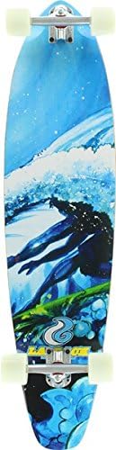 Layback Complete Inside Out Kicktail Skateboard, 40'