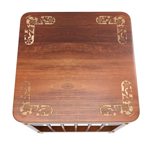 Image of Wooden Stool Table Solid Wood Best Used as Bedside Corner Footrest Foot Step Stool Tea Coffee Plants for Living Room Outdoor Furniture Pre-Assembled