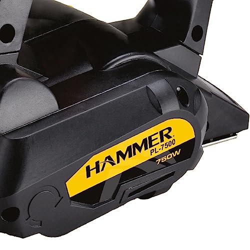 Hammer, Plaina Elétrica 750w 100% Rolamentada 127v PL7500