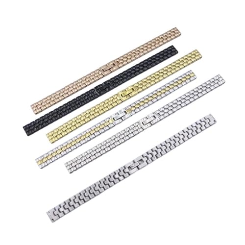 Bracelet montre acier 12mm adaptable toutes marques maille céramique