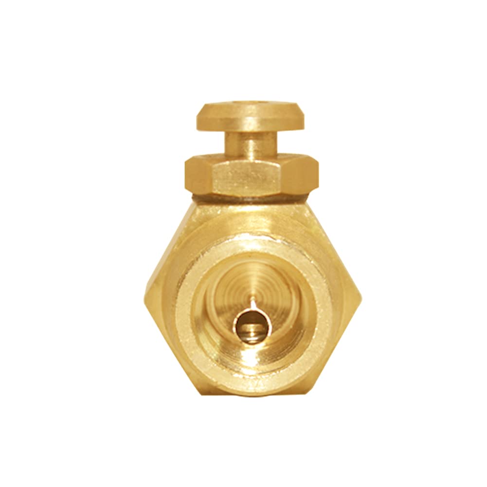 Exclusive Discount 50% Price Joywayus Brass 1/4 NPT Female Thread Push Button Check Valve Switch Shut-Off Valve
