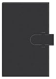 Pierre Belvedere Executive A5 Notebook, Refillable, Black (177210)