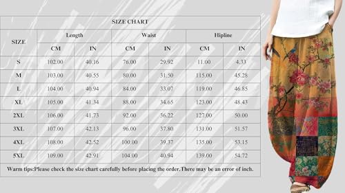 Fall Constellation Star Print Harem Pants Women Casual Elastic Waist Loose Comfy Yoga Wide Leg Pants with Pocket2