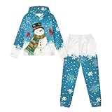 Pensura Girls 2 Pieces Sweatsuits Pullover Hoodie and Sweatpants Boys Fashion Tracksuit Set Outfits Casual Clothes Fall Winter Clothing, Strawberry Axolotl Cherry Blossom