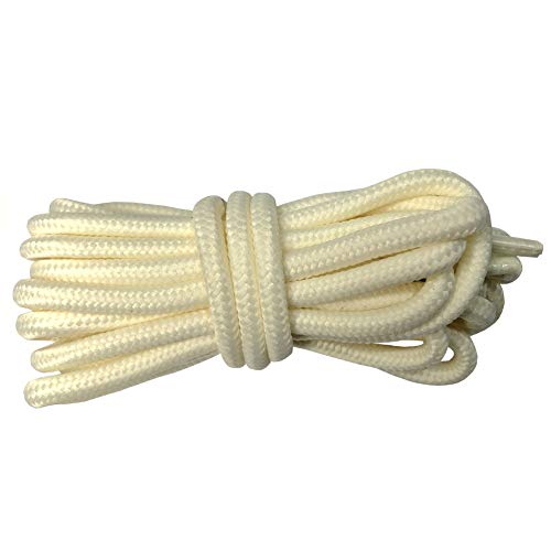 Goodlace 63Inch Round Shoealces Shoe Laces Shoestrings of Polester Beige