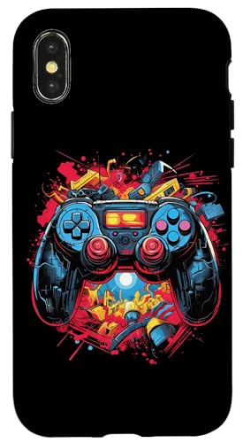 Image of Gamer Aesthetic Graphic Gaming Video Games Boys Teens Kids Case for iPhone X/XS