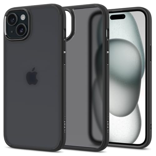 Spigen iPhone 15 Hülle Ultra Hybrid -Frost Black