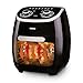 Produktbild Tower T17038 Xpress 5-in-1 Heißluftfritteuse mit Schneller Luftzirkulation - Manuell - 60-Minuten-Timer - Airfryer Heißluftfritteuse XXL 11 l - 2000W - Schwarz