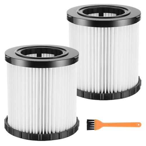 MZY LLC DCV5801H HEPA�|���@�t�B���^�[ 2�p�b�N DEWALT DCV580 DCV581H DCV5801H 20V �ő�E�F�b�g/�h���C�|���@ ����\ �ė��p�\