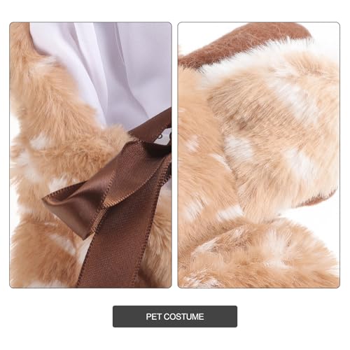 Disfraz Cloak Elk para perros pequeños 3-5lbs miniatura 3