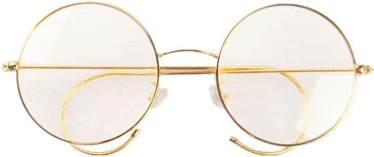 Agstum Retro Round Optical Rare Wire Rim Eyeglass Frame