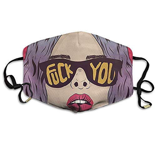 Preisvergleich Produktbild shifeiwanglu Windproof Fashion Unisex Glitter Wallpaper Breathing Anti-Pollution Cycling Mouth Face