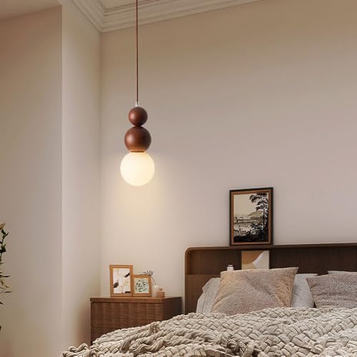 Lámpara colgante LED de techo regulable para dormitorio y estudio moderno 5