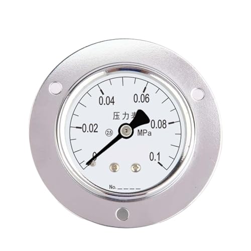 Manomètre de pression axial Y-60ZT 0-10KG filetage M14 * 1.5 pour fluides et gaz