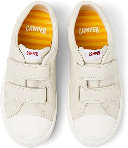 Camper Kids Sneaker, White Natural, 12 US Unisex Little Kid | Image 2