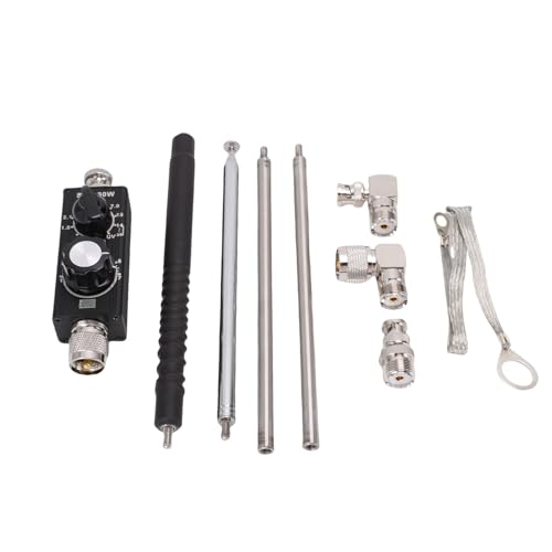 Radio QRP de onda corta portátil ajustable en aleación de aluminio y acero de 30W VHF UHF 3