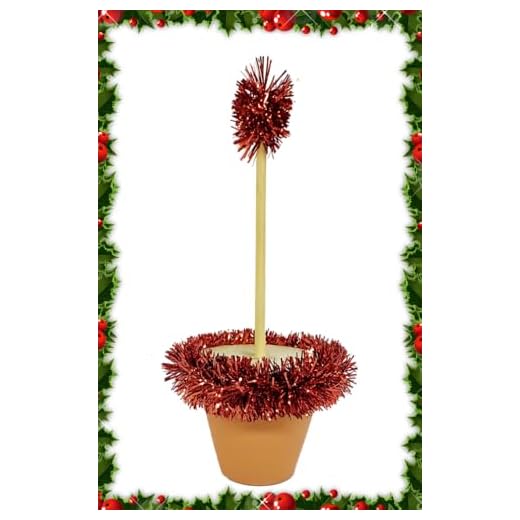 dolarestore Zambomba Navideña Tradicional, Instrumento Artesano para Acompañamiento de Villancicos (14CM Diam.)