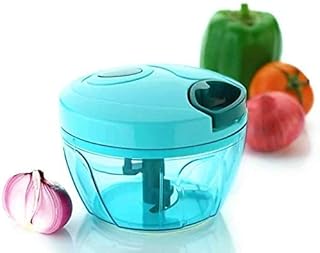 BINLY Manual Food Chopper with Pull String | Mini Vegetable & Onion Chopper with Stainless Steel Blades | Compact Hand Pul Price In India