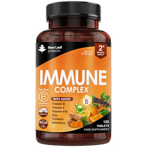 New Leaf Vitamin D3 Immune Booster Tablets, 120 Pack
