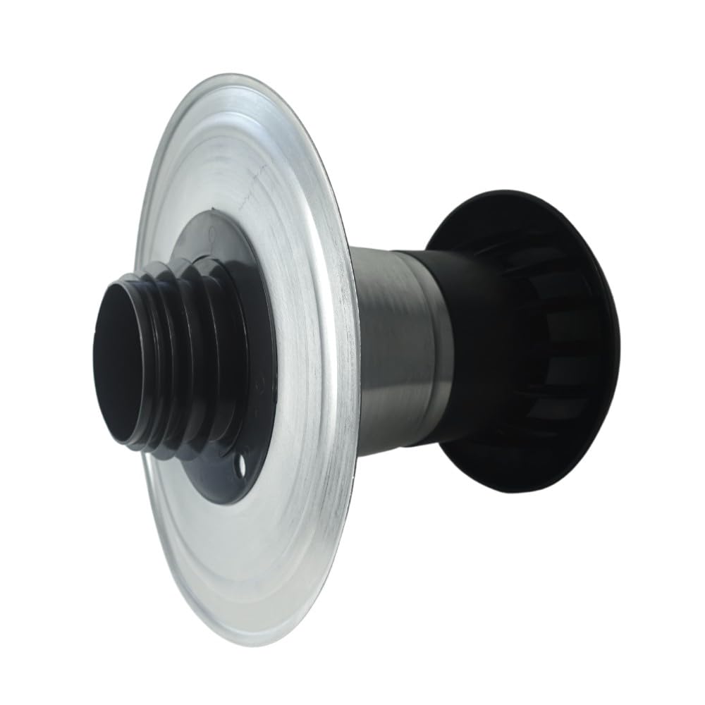 HSS® Sfiatore piatto Premium per abitazione/filamenti sanitari DN110-125 – Tetto piatto, sfiato sul tetto, universale, riciclabile, nuova costruzione e riqualificazione