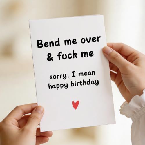 Birthday Gifts for Men Him, Funny Birthday Cards for Men Boyfriend Husband, Unique and Unusual Mens Gifts for Husband, Naughty Gag Couples Gift for Boyfriend, Greeting Cards — view 5