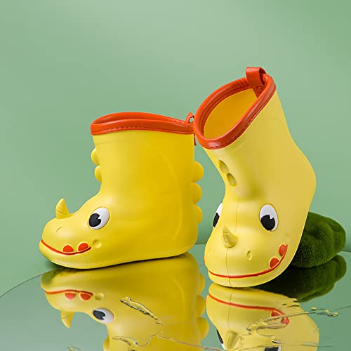 Toddler Rain Boots Cute Patterns EVA Baby Outdoor Shoes Rain Boots For Toddlers Boys Rubber Boots Waterproo𝐟 Boots2