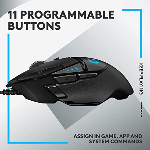 Image of Logitech G413 SE Mechanical Gaming Keyboard and Logitech G502 HERO High Performance Gaming Mouse Bundle