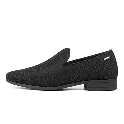 Image of ALLY UNION MAKE FORCE Mens Loafers Dress Slip on Party Wedding Penny Smoking Shoes