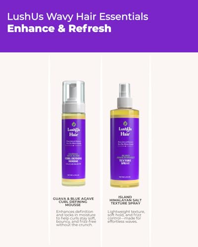 Dúo para Estilizar Ondas y Rizos | Mousse y Spray Salino miniatura 2