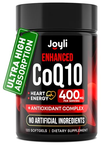 CoQ10 400mg Softgels - High Absorption Co Q10, 400mg Softgels