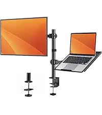 Amazon.co.jp: ErGear モニターアーム ノートパソコン アーム 2in1