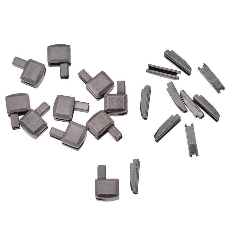 10 Sets Reißverschluss-Stopper Aus Metall – Für Offene Reißverschlüsse, Reparatur-Set Zum Nähen