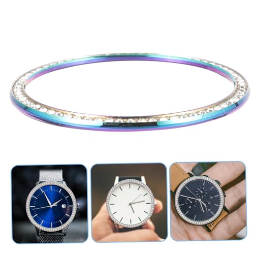 Anillo protector de reloj STOBAZA antirayaduras con circonitas 7