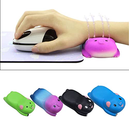 Fiacvrs Cuscino per mouse da polso 2 in 1, mini