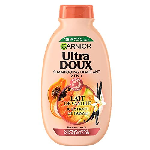 Garnier Ultra Doux Shampooing Démêlant vanille 300 ml
