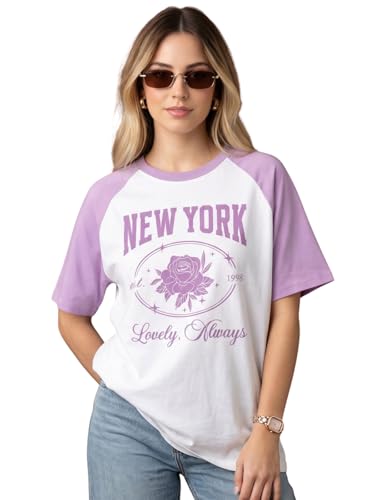 Image of JUNEBERRY Round Neck Drop Shoulder Round Neck Black & White Graphic Printed Pure Cotton Oversized Baggy Fit Half Sleeve T-Shirt for Women & Girls (Sizes: S to 2XL)