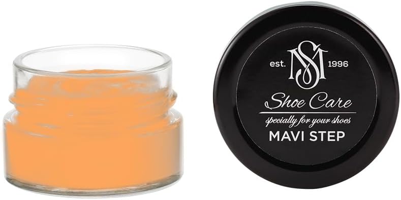 Nutritive Leather Spray - NCS S 1050-Y40R Deep Peach Dust - Deep Conditioning & Shoe Color Restoration for Smooth Leather by MAVI STEP - 1.70 fl oz / 50 ml
