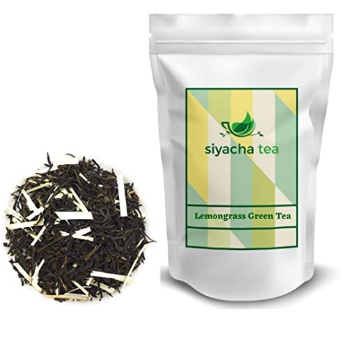Image of Siyacha Tea, Lemongrass Green Tea, 100 Grams, Whole Leaf Detox Beverage, Improves Digestion, Boosting Metabolism, Healthy Herbal Blend, Makes 50 Cups (approx)