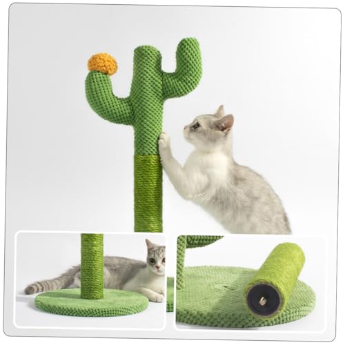 Rascador para gatos SHOWERORO con poste resistente de 29x33 cm miniatura 3