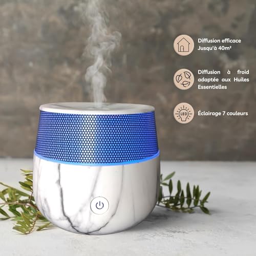Diffuseur ultrasonique Kailo Zen’Arôme huile essentielle effet marbre - 3