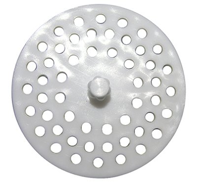 Colador para fregadero de plástico blanco Lasco 6 unidades