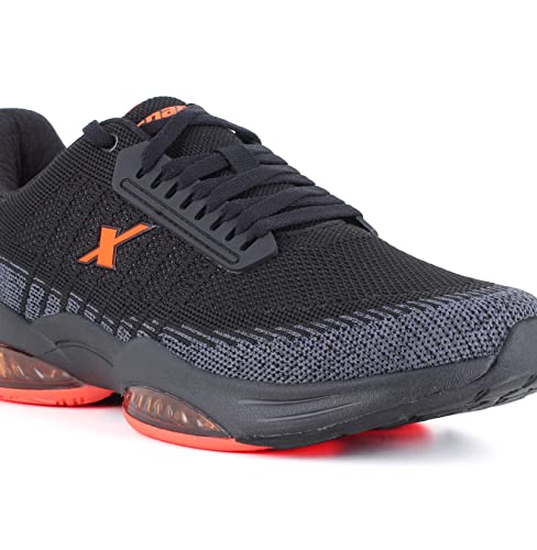 Image of Sparx Mens SM 716 | Enhanced Durability & Soft Cushion | Black Running Shoe - 10 UK (SM 716)