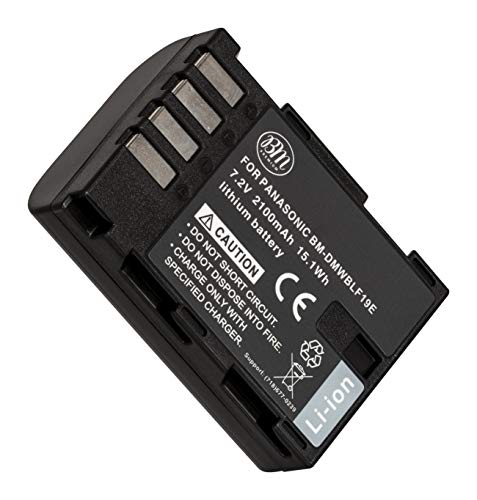 BM Premium DMW-BLF19 Battery for Panasonic Lumix G Cameras