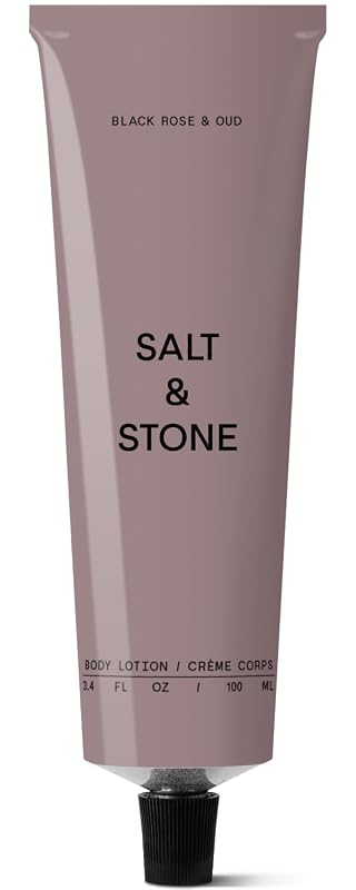 Loção corporal Salt & Stone Black Rose & Oud, 100 mL