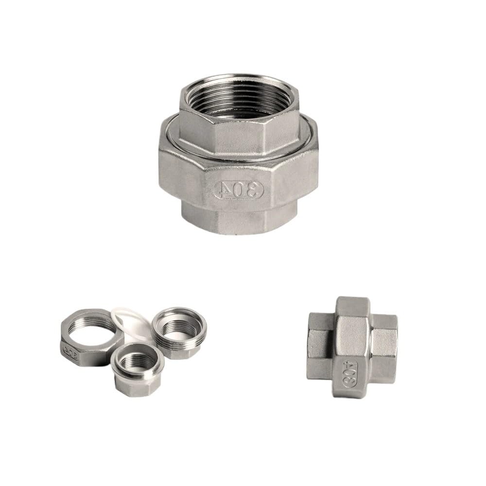 Conector hembra de conexión for tubería de fundición de plomería, rosca interna BSP de 2" SS304