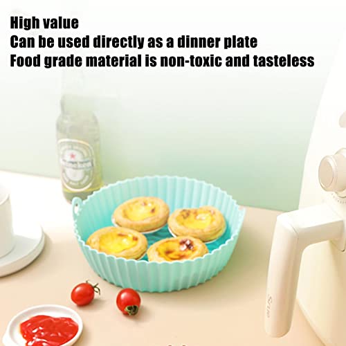 Assadeira Air Fryer Reutilizável Antiaderente Air Fryer Panela de Silicone | Fritadeiras seguras e n