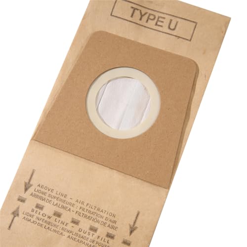 Bolsas de papel Dirt Devil tipo U para aspiradora vertical, repuesto compatible de 20 unidades 5